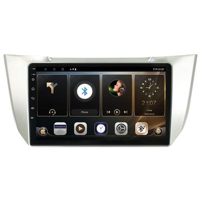 Carplay USB GPS Navegación Multimedia Video reproductor de DVD Para el Lexus GX460 GX400 2010-2021 Android 12 Radio para coches