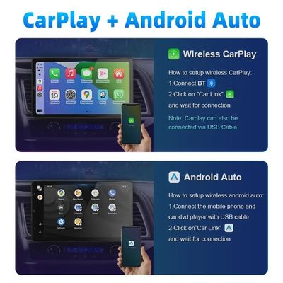 Matt Negro reproductor de DVD de automóviles multimedia de 13 pulgadas Android 12 radio estéreo para automóviles universales