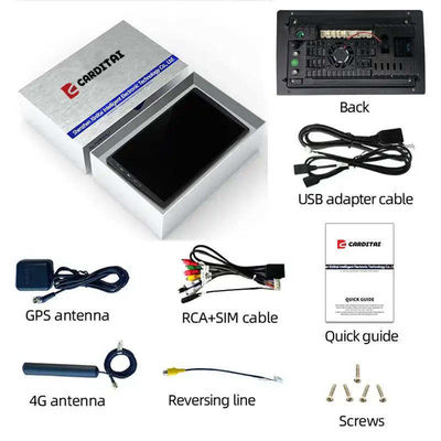 9" Android Car Stereo para Volkswagen Polo Mk4 IV 2001-2009 Unidad de cabeza de navegación GPS