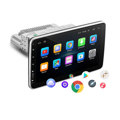 1DIN 4G Wifi Android 10 pulgadas FM RDS Bluetooth WiFi GPS Radio de coche con pantalla OLED