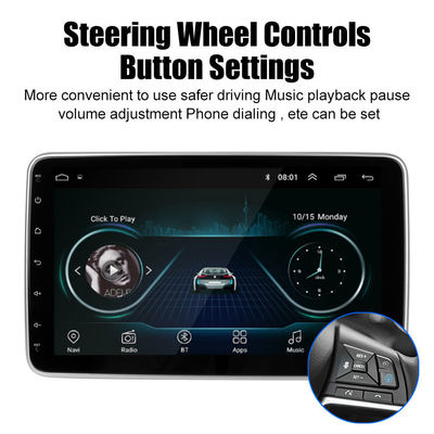 Apoya 10 pulgadas de Android Radio de coche 360 Rotación reproductor multimedia GPS IPS pantalla táctil HD pantalla FM Bluetooth
