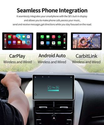Radio universal para automóviles Android13 con pantalla QELD de 11,5 pulgadas y radio TS10 de 8 núcleos