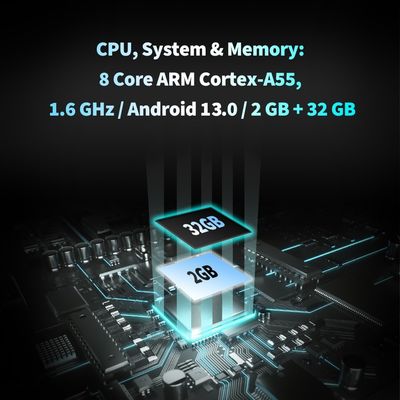 Radio universal para automóviles Android13 con pantalla QELD de 11,5 pulgadas y radio TS10 de 8 núcleos