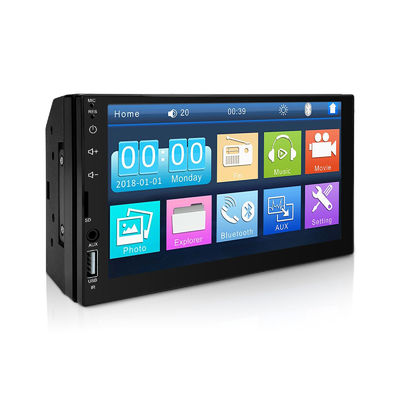 178*102mm Tamaño HD pantalla táctil MP5 del coche reproductor con Carplay Bluetooth y cámara inversa