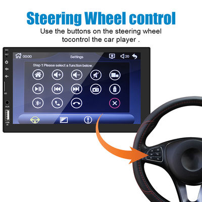 178*102mm Tamaño HD pantalla táctil MP5 del coche reproductor con Carplay Bluetooth y cámara inversa