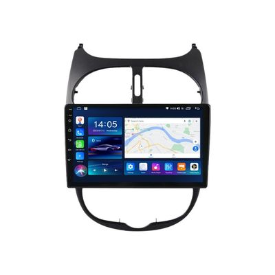 Reproductor de DVD CarPlay inalámbrico para Peugeot 208/2008 2012-2018 Radio multifunción para automóviles