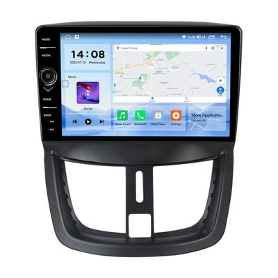 Actualice su Peugeot 206 con nuestro reproductor de DVD de automóvil universal, navegación GPS y WiFi 4G