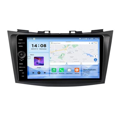 Unidad de cabeza de estéreo de automóvil de 9 pulgadas Android 12.0 para Suzuki Swift 2011-2015 Sistema de navegación GPS
