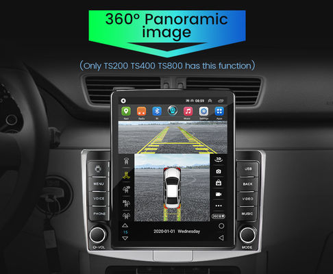 Tesla 9.7 pulgadas Car Stereo Vertical Touch Screen 1 16G Sistema de navegación GPS Android