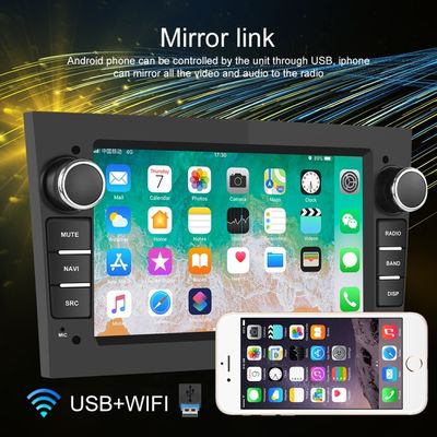 Tamaño de la pantalla 7 " Android 12 reproductor multimedia de automóviles con Carplay GPS WIFI pantalla universal