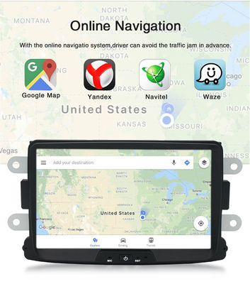 8&quot; pantalla 2din Android reproductor multimedia para automóviles para Dacia Logan Dokker Duster Sandero Lodgy Renault Dacia/Lada Xray2 Carplay