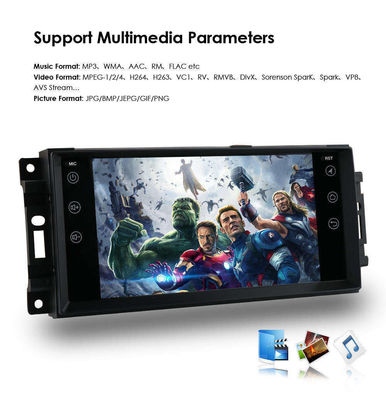 2 32G 7 "GPS Multimedia de navegación para Jeep Grand Cherokee Dodge Ram Android reproductor de DVD de radio de coche